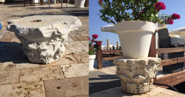Otel Bahçesine Süs Diye Koydular, Tarihi Eser Çıktı