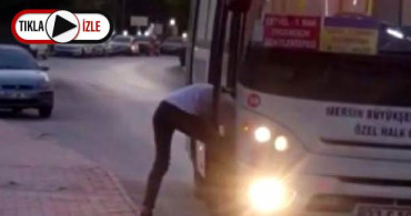 Otobüsü Durdurup Kapısında Ayakkabısını Bağladı