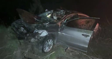 Otomobile Çarpan Başıboş Ata İlişkin Kaza: 3 Yaralı