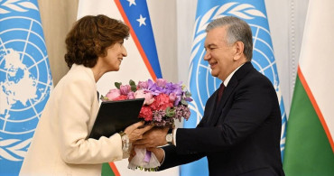 Özbekistan, UNESCO Genel Direktörü Azoulay'a Dostluk Nişanı Verdi