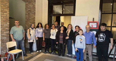 Özel Sporcu Salih'in Sanatla Dolu Sergisi