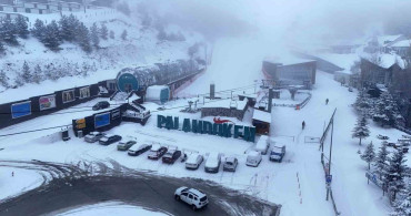 Palandöken Kayak Merkezi'nde Kar Kalınlığı 210 Santimetre