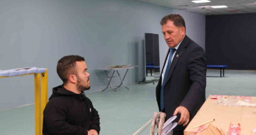 Paralimpik Halter Antrenman Salonu Ziyareti