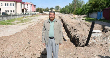 Patnos'ta Altyapı Çalışmaları Sürüyor