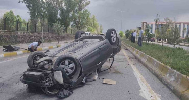 Patnos'ta Trafik Kazası: Sürücü Yaralandı
