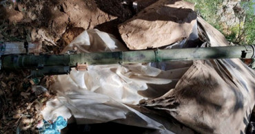 Pençe Harekatı'nda Teröristlere Ait SA-14 Portatif Füze Ele Geçirildi