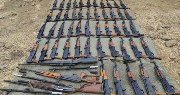 Pençe-Kaplan Operasyonu'nda PKK'nın Çok Miktarda Mühimmat Ele Geçirildi