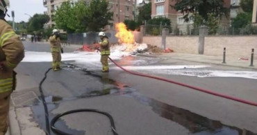 Pendik'te Doğalgaz Borusu Patladı: 1 Yaralı