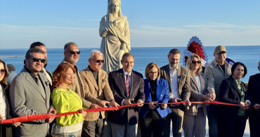 Plancia Magna Heykeli Antalya'da Açıldı