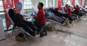 Polis Haftası'nda 181 Ünite Kan Bağışı