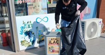 Pursaklar Belediyesi Çevre İçin Atık İlaç Topluyor