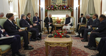 Putin ve Modi'nin Görüşmesi Yeni Delhi'de Başladı
