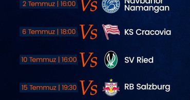Rams Başakşehir'in hazırlık maçları programı belli oldu