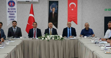 Rehberlik ve psikolojik danışma hizmetleri il yürütme komisyonu toplantısı yapıldı