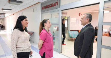 Rektör Altun, Gevher Nesibe Hastanesi'ni Ziyaret Etti