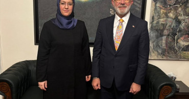 Rektör Kibar'dan Yenişehirlioğlu'na Teşekkür Ziyareti