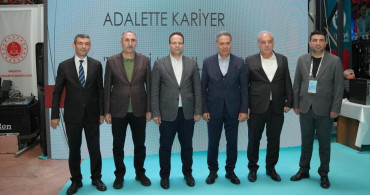 Rektörler İpekyolu Kariyer Fuarı'nı Ziyaret Etti