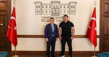Rıza Kayaalp Bilecik’te Valiyle Buluştu