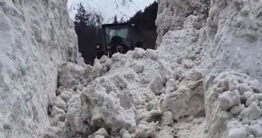 Rize Yaylalarında Kar Temizleme Çalışmaları Devam Ediyor