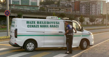 Rize'de kamyonetin çarpıp kaçtığı kadın hayatını kaybetti