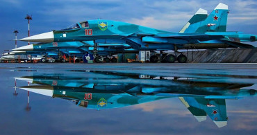 Rus savaş uçağı Su-34 yere çakıldı: 2 pilot hayatını kaybetti