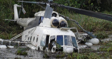 Rusya'da Helikopter Düştü: 1 Kişi Hayatını Kaybetti!