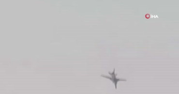 Rusya'da Tupolev Tu-22M3 tipi stratejik bombardıman uçağı düştü