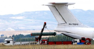 S-400 Sevkıyatı Kapsamında Gelen 9. Uçaktan Füze Rampası İndirildi