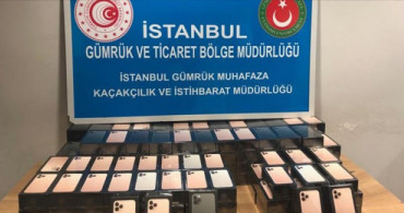 Sabiha Gökçen Havalimanı'nda,179 Kaçak Telefon Yakalandı!
