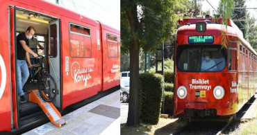Sadece Bisikletliler İçin Tasarlanan Tramvay Yollarda