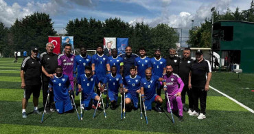 Şahinbey Ampute futbol takımı Türkiye Kupası finaline yükseldi