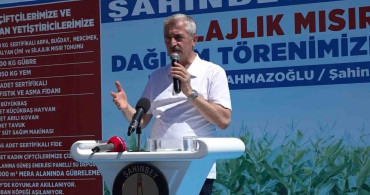 Şahinbey Belediyesi'nden çiftçilere sertifikalı silajlık mısır tohumu desteği