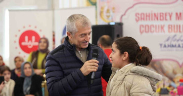 Şahinbey Millet Camii'nde Minikler için Renkli Etkinlikler