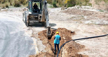 Şahnalı Mahallesi'nde İçme Suyu Hattı Yenileniyor