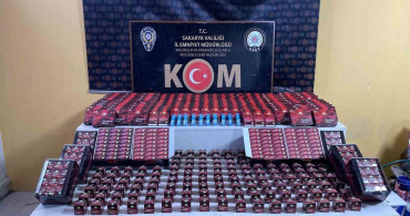 Sakarya'da kaçakçılık operasyonunda 3 gözaltı