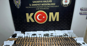 Sakarya'da Silah Parçaları Ele Geçirildi