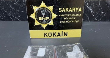 Sakarya'da Uyuşturucu Operasyonu: 8.95 Gram Kokain Ele Geçirildi