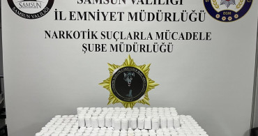 Samsun'da 18 Bin 900 Uyuşturucu Hap Ele Geçirildi