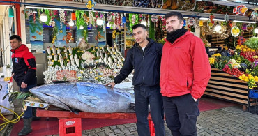 Samsun'da 353 Kilogramlık Orkinos Satışta