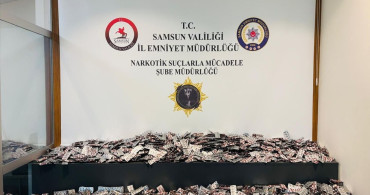 Samsun'da 49 Bin Uyuşturucu Hap Ele Geçirildi