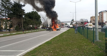 Samsun'da 6 Araçlı Trafik Kazası: 7 Yaralı