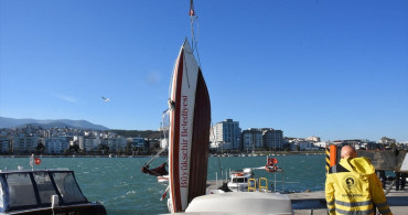 Samsun'da Alabora Olan Tekne Kurtarıldı