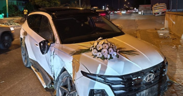 Samsun'da Düğün Konvoyunda Kaza: Gelin ve Nedimesi Yaralandı