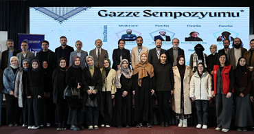 Samsun'da Gazze Sempozyumu: Eğitim ve Direniş Konuşuldu