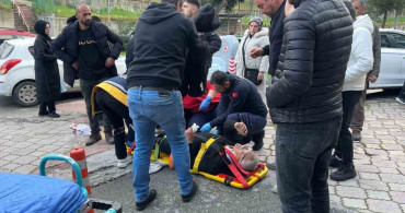 Samsun'da Genç Sürücünün Kaza Anı: 1 Yaralı