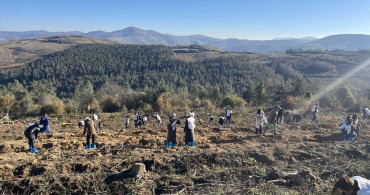 Samsun'da Hatıra Ormanı Oluşturuldu