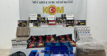 Samsun'da Kaçak Elektronik Sigara ve Tütün Operasyonu