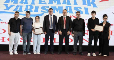 Samsun'da matematikte dereceye giren imam hatipliler ödüllerini aldı