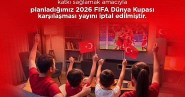 Samsun'da milli maç gösterimi yks nedeniyle iptal edildi