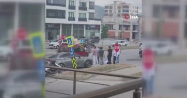 Samsun’da motosiklet kazası: 1 yaralı
